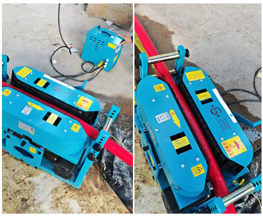 小牛1号加强版电缆输送机施工案例