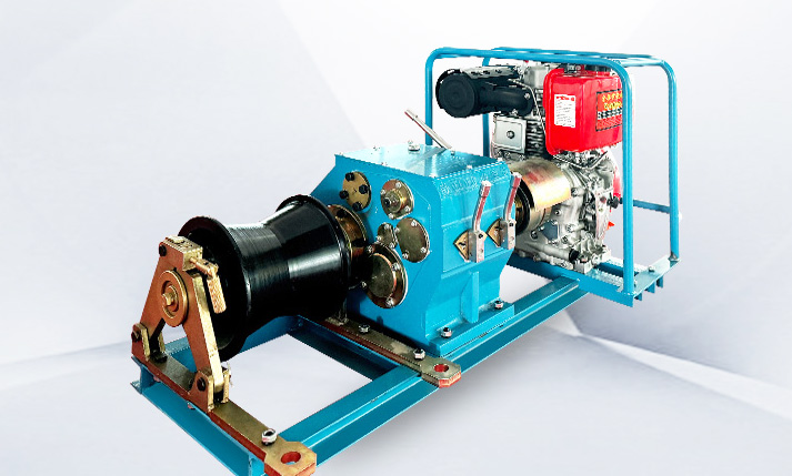 电缆牵引专用机动绞磨机 电缆牵引专用机动绞磨机